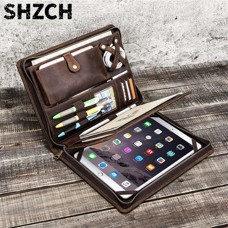 Tech Accessories Types - Tas Penyimpanan Tablet Kulit untuk Apple