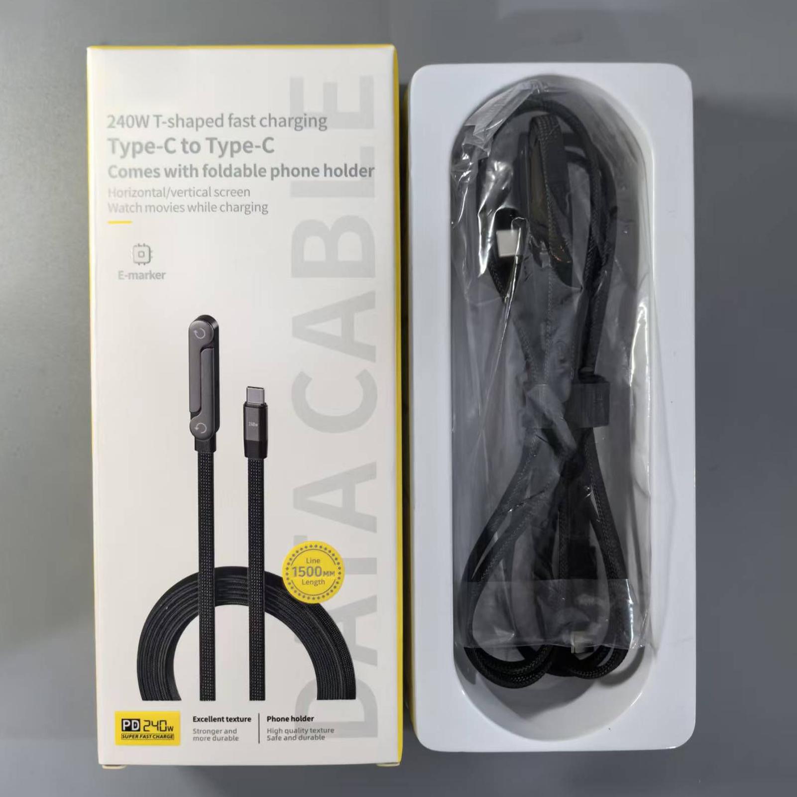 Tech Accessories For Home Office - Kabel Charger Holder Tak Terlihat 2-in-1