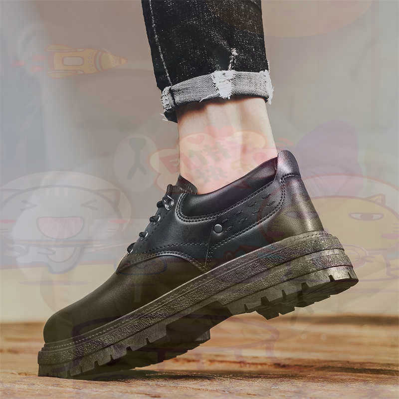 Tech Accessories To Buy - Sepatu Pria Tenis Pelatih Fashion Kulit