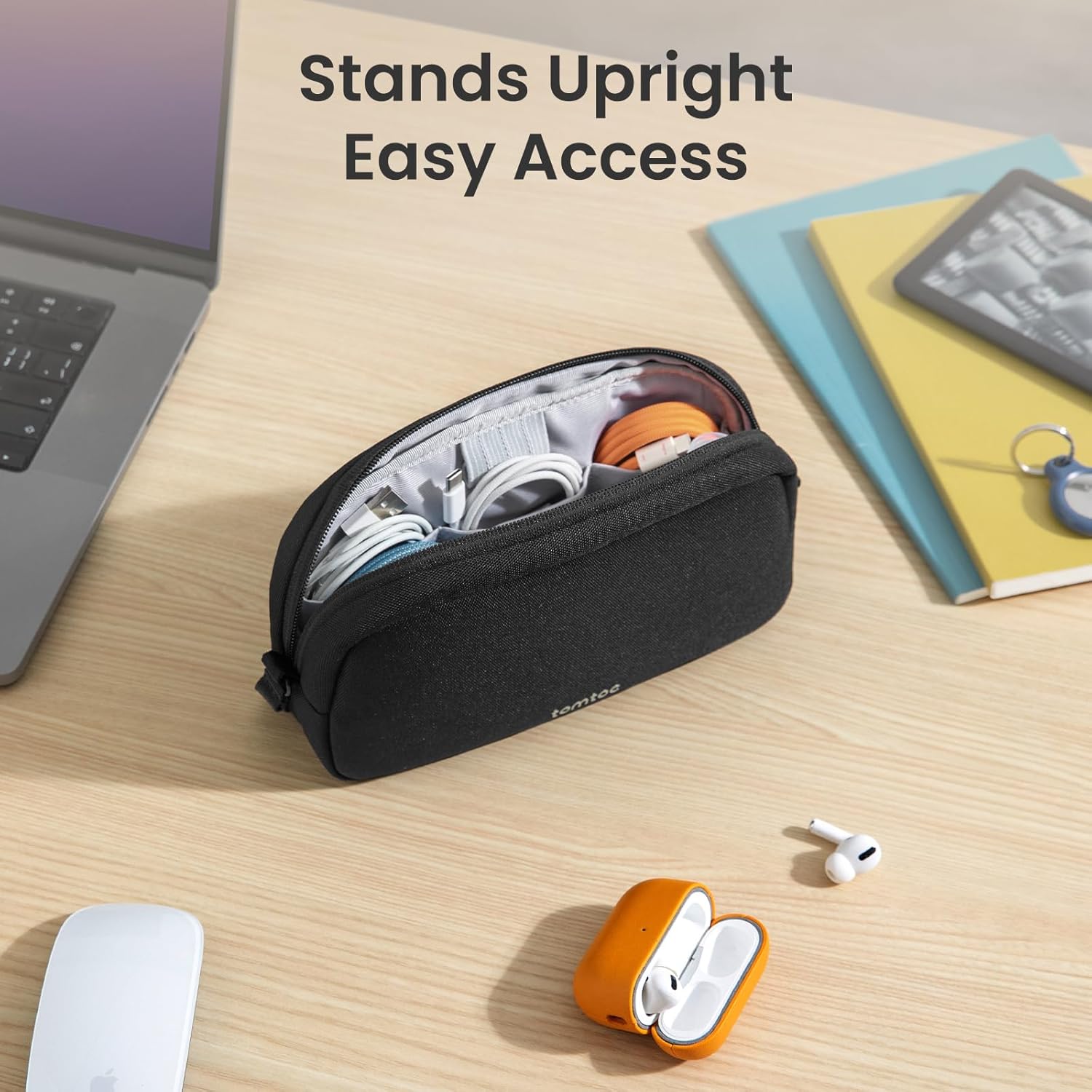 Tech Accessories Organizer Pouch - Tas Organizer Elektronik Tahan Air untuk