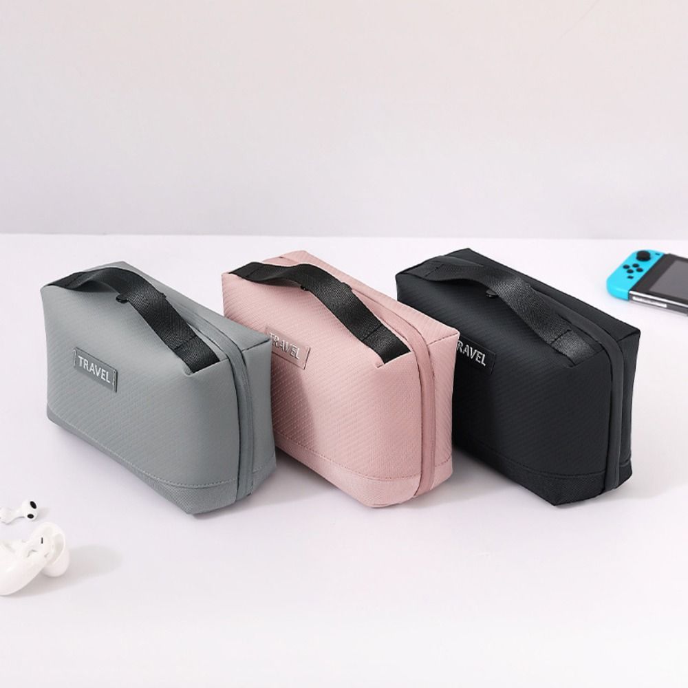 Tech Accessories Organizer Pouch - Tas Penyimpanan Tahan Air Aksesori Perjalanan