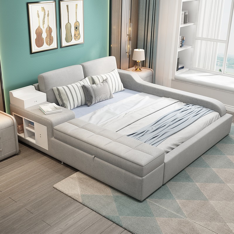 Tech Queen - Tempat Tidur Tatami Double 180x200cm dengan