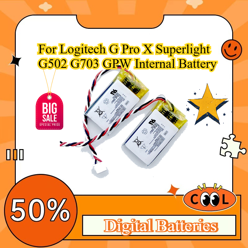 Logitech Mouse G Pro X Superlight - Penggantian Baterai Mouse Gaming Untuk Logitech