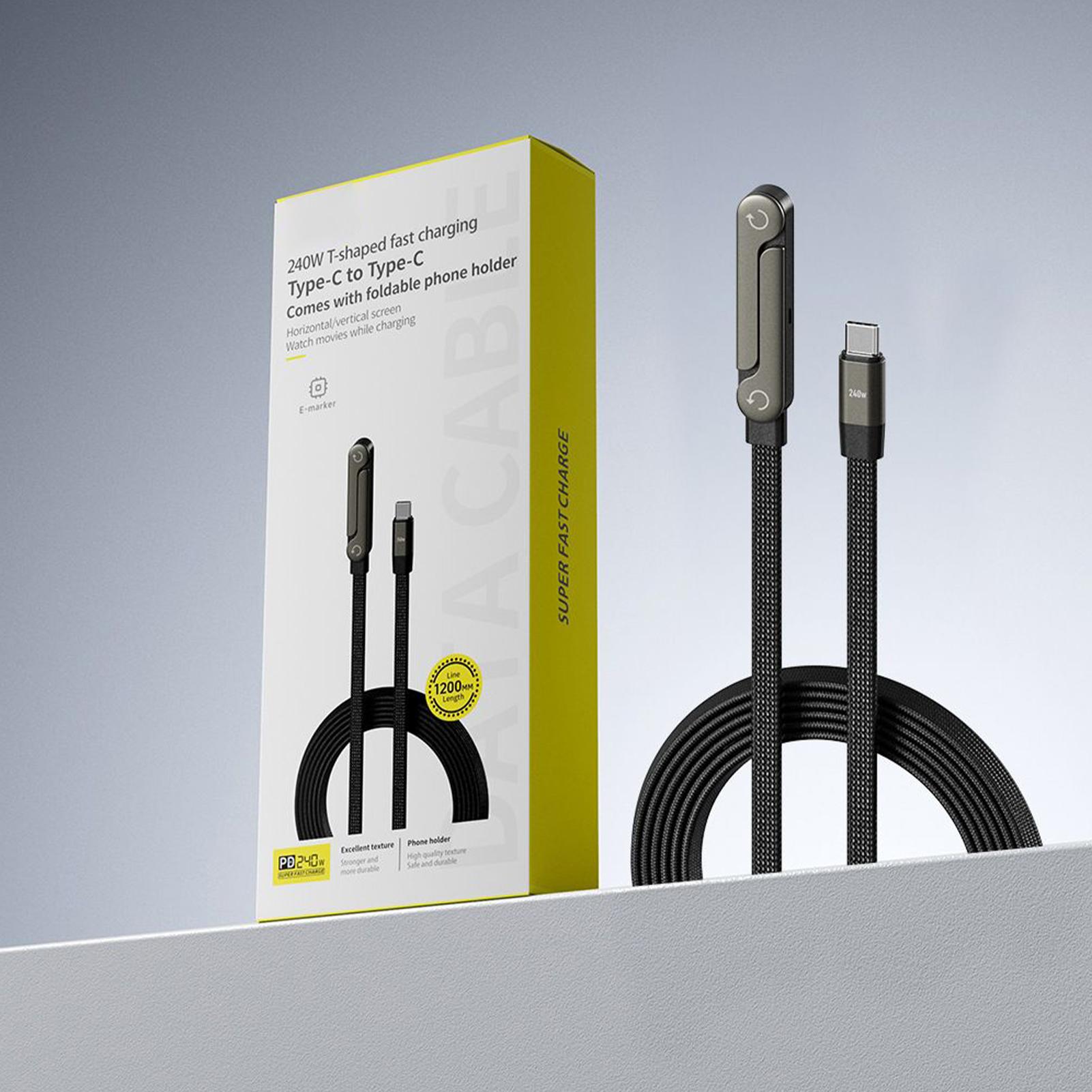 Tech Accessories For Home Office - Kabel Charger Holder Tak Terlihat 2-in-1