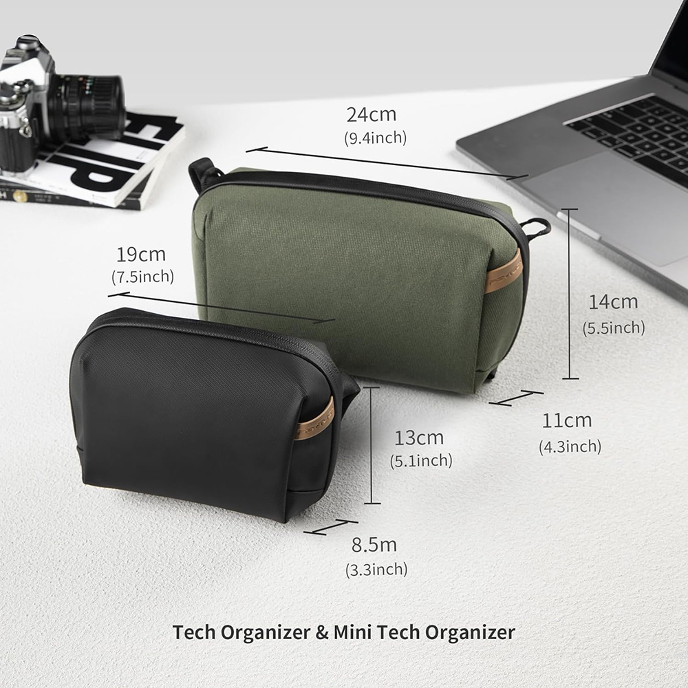 PGYTECH tas Organizer elektron - Tech Accessories Organizer Pouch ulasan dan harga