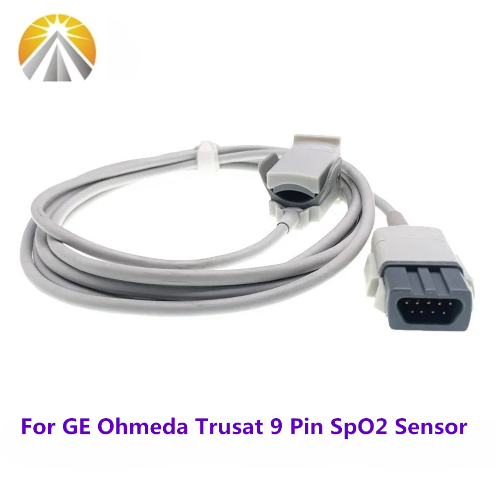 Sensor SpO2 9 Pin untuk GE Ohm - Tech Accessories Types ulasan dan harga
