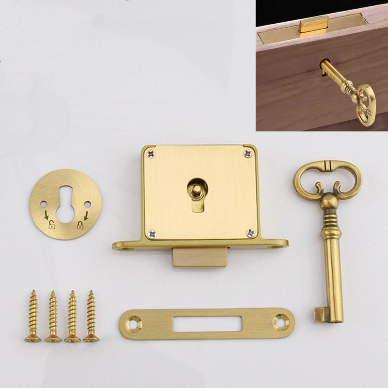 1 Buah Kunci Laci Bergaya Anti - High Tech Office Accessories ulasan dan harga
