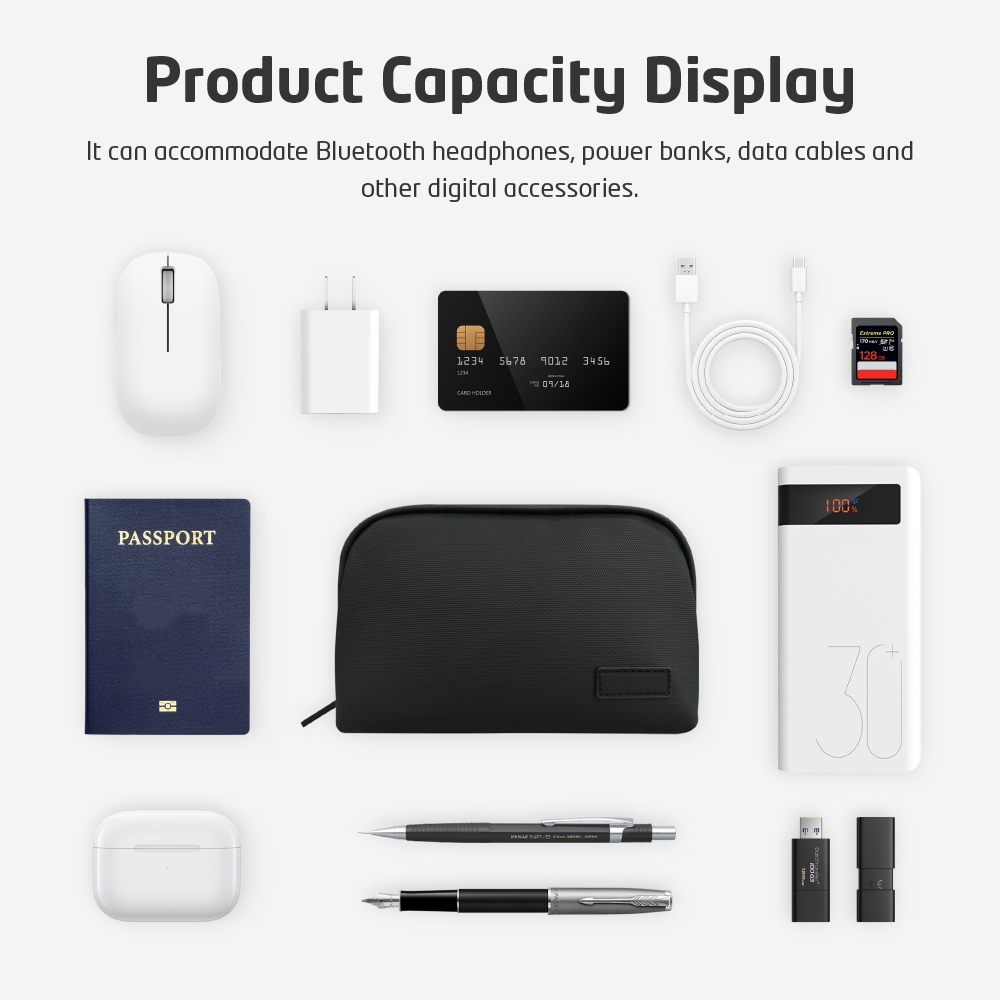 Kantong Teknologi Tahan Air Ri - Tech Accessories For Home Office ulasan dan harga
