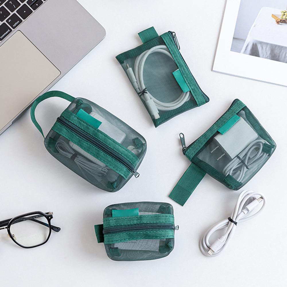 6 Buah Set Tas Penyimpanan Rit - Travel Cable Organizer ulasan dan harga