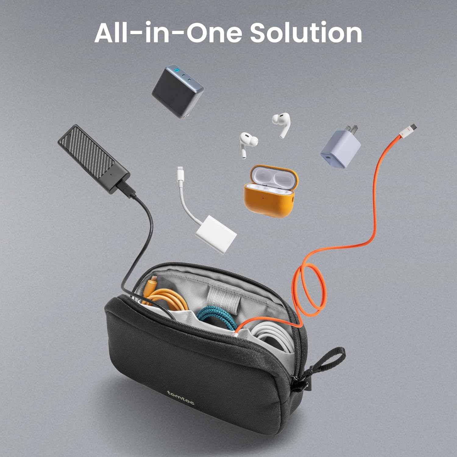 Tas Organizer Elektronik Tahan - Tech Accessories Organizer Pouch ulasan dan harga