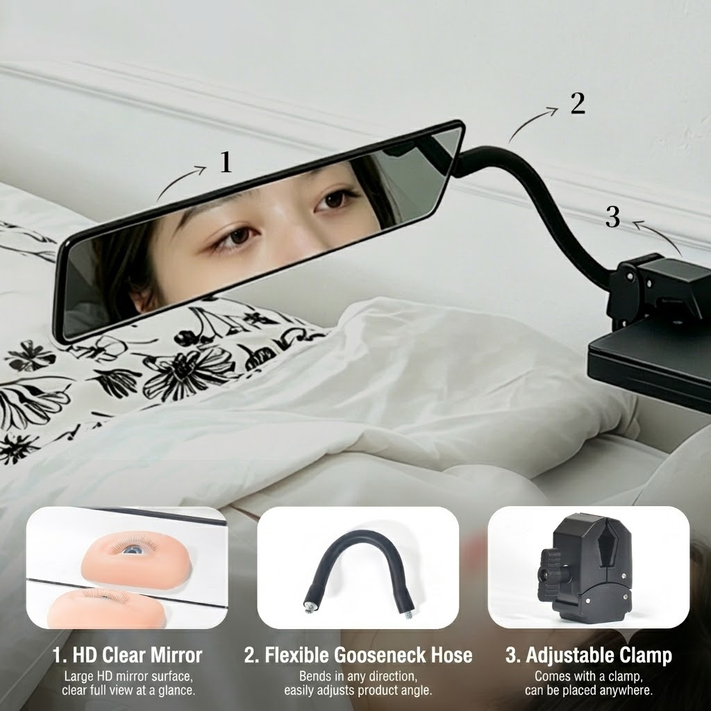 Cermin Ekstensi Bulu Mata Baru - Tech Accessories ulasan dan harga