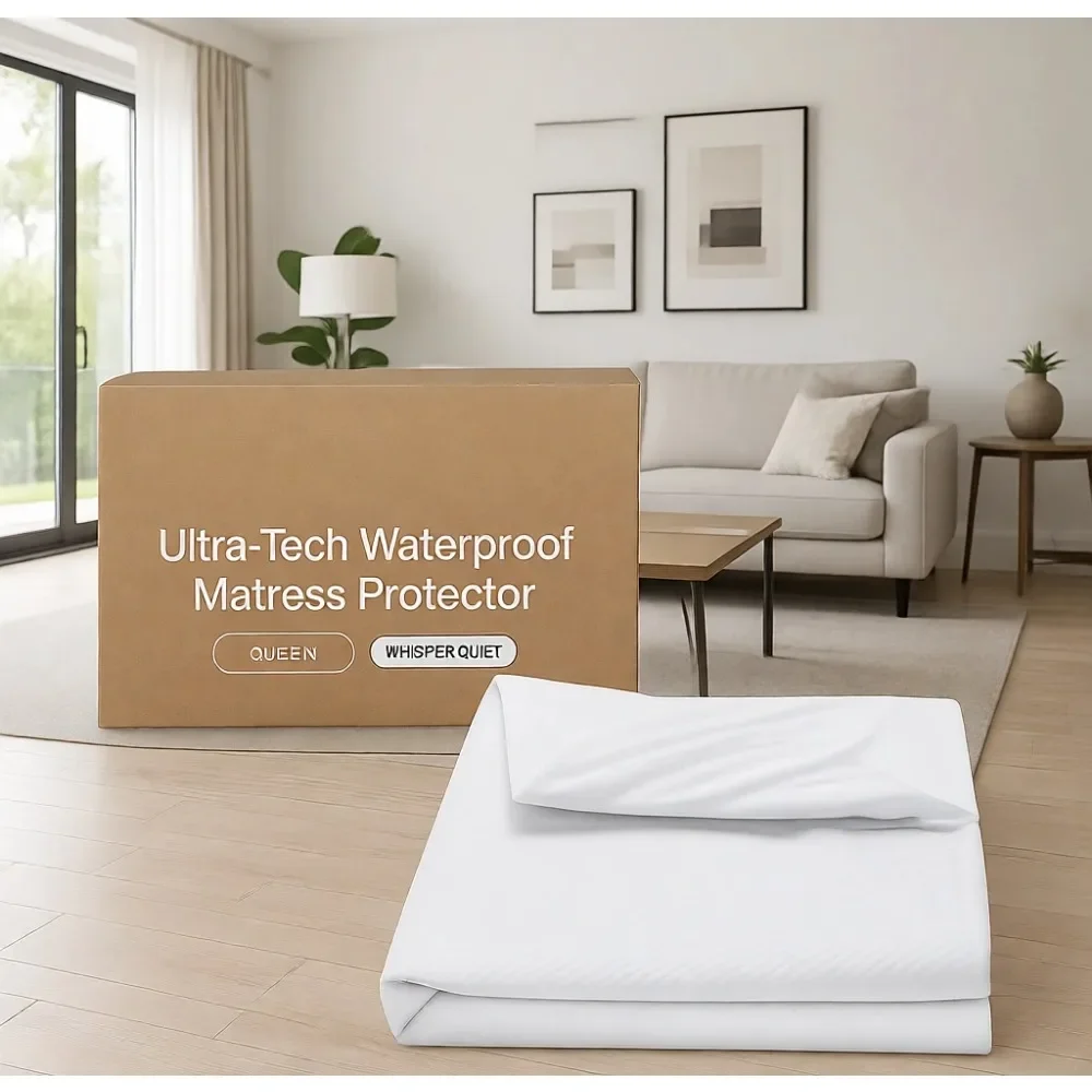 Pelindung Kasur Queen Anti Air - Tech Queen ulasan dan harga