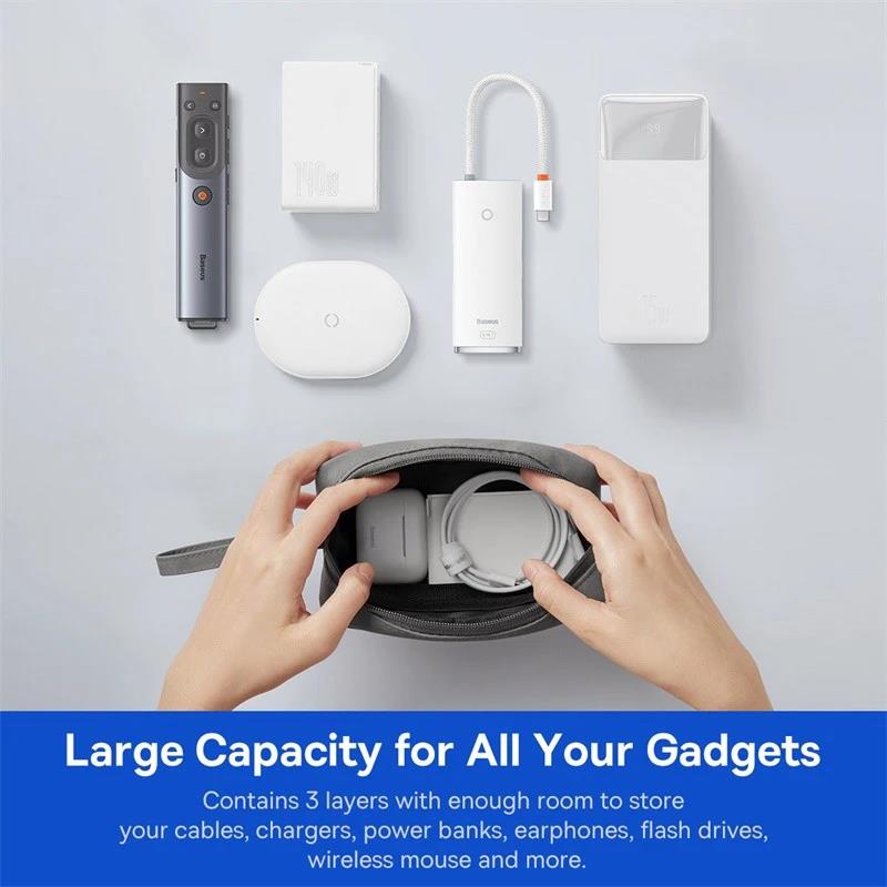 Tas Ponsel Portabel Tahan Air, - Travel Cable Organizer ulasan dan harga