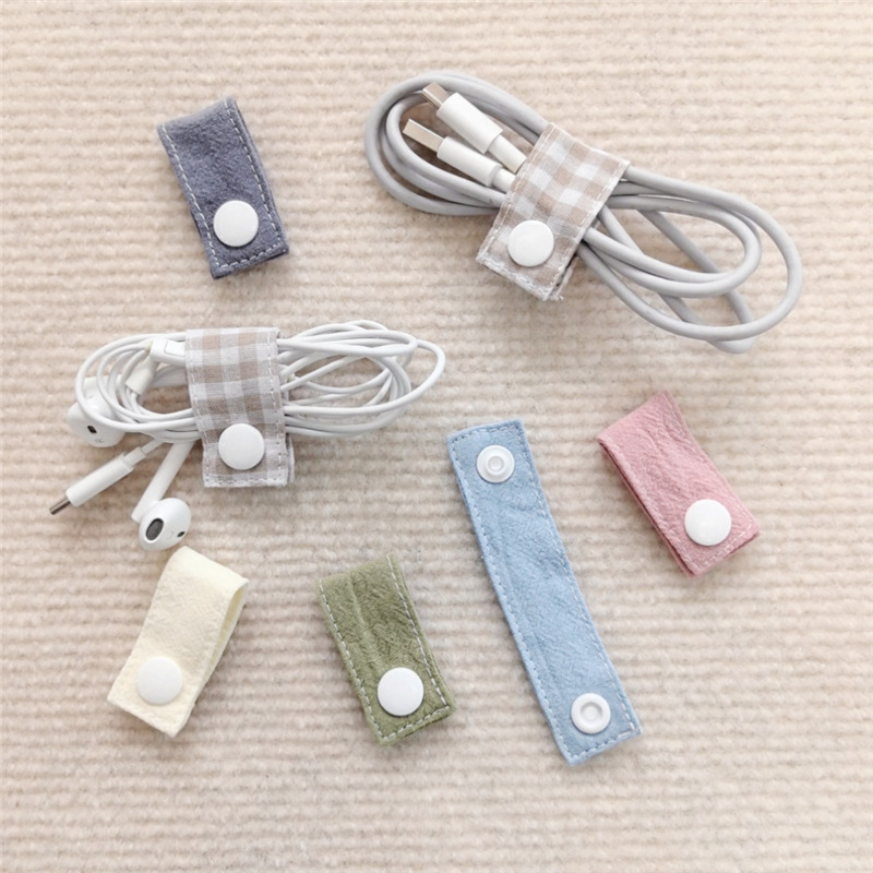 Pengikat Kabel Kain yang Dapat - Travel Cable Organizer ulasan dan harga
